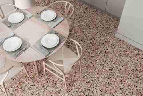Керамогранит DNA Tiles Terrazzo Graphite 32x36.8